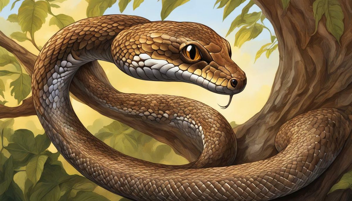 spiritual meaning of brown snakes in dreams