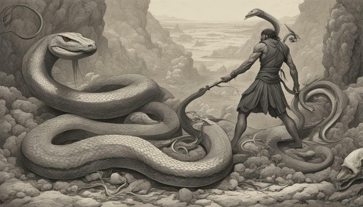spiritual meaning of killing a snake in a dream