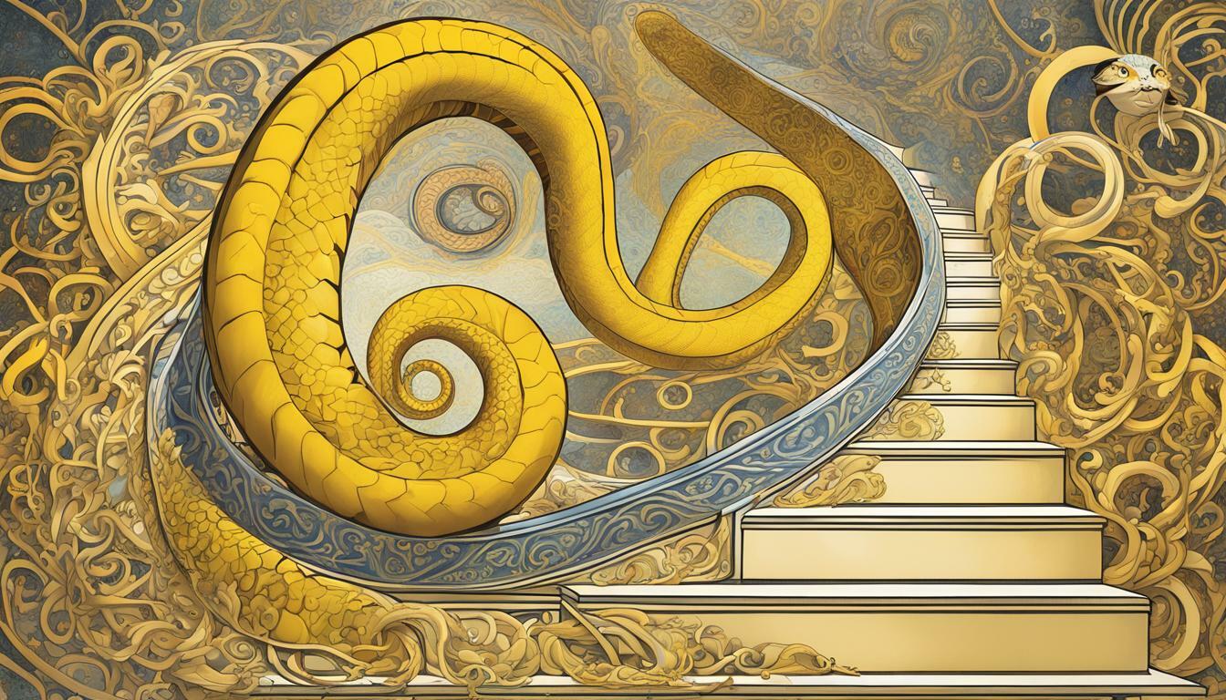 yellow snake dream spiritual meaning