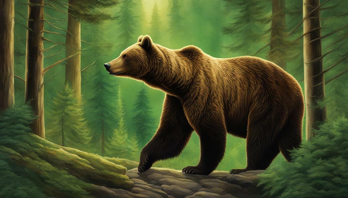 brown bear in dream spiritual meaning