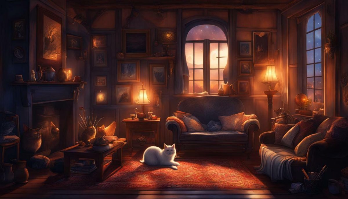 dream about cats in house