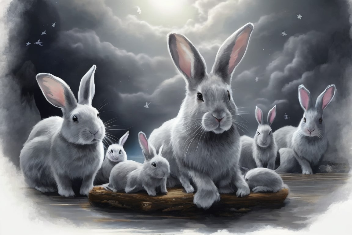 Spiritual meaning of grey rabbits in dreams