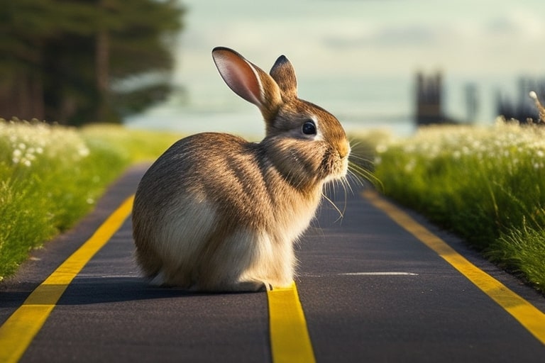 Spiritual meaning of rabbit crossing your path Spiritual Center