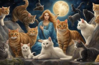 spiritual dream interpretations fo different cats jumping on you