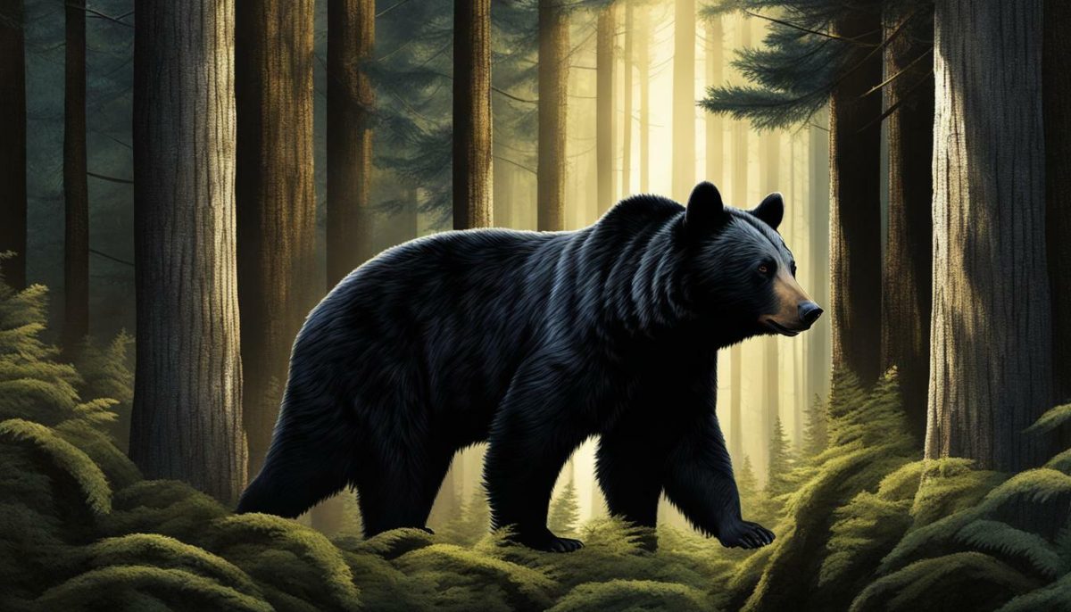spiritual meaning of black bear in dreams