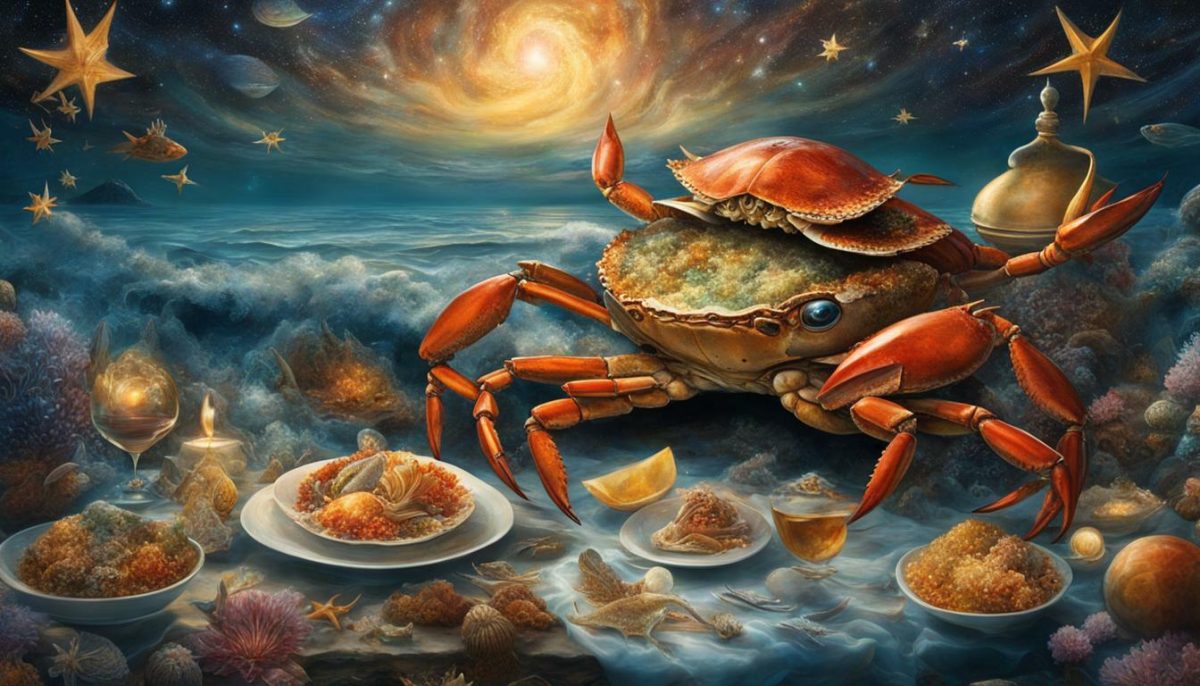 spiritual meaning of eating crab in a dream