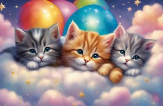 3 kittens in a dream