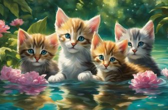 kittens in swimming pool dream