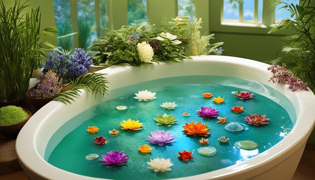 spiritual healing bath