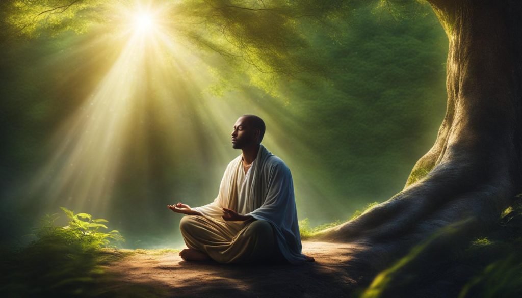 spiritual journey through meditation