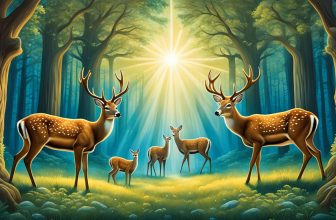 spiritual meaning of seeing 5 deer