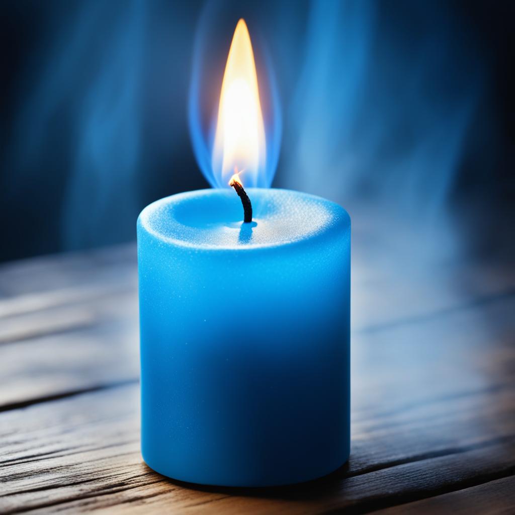 Unveiling the Blue Candle Spiritual Meaning