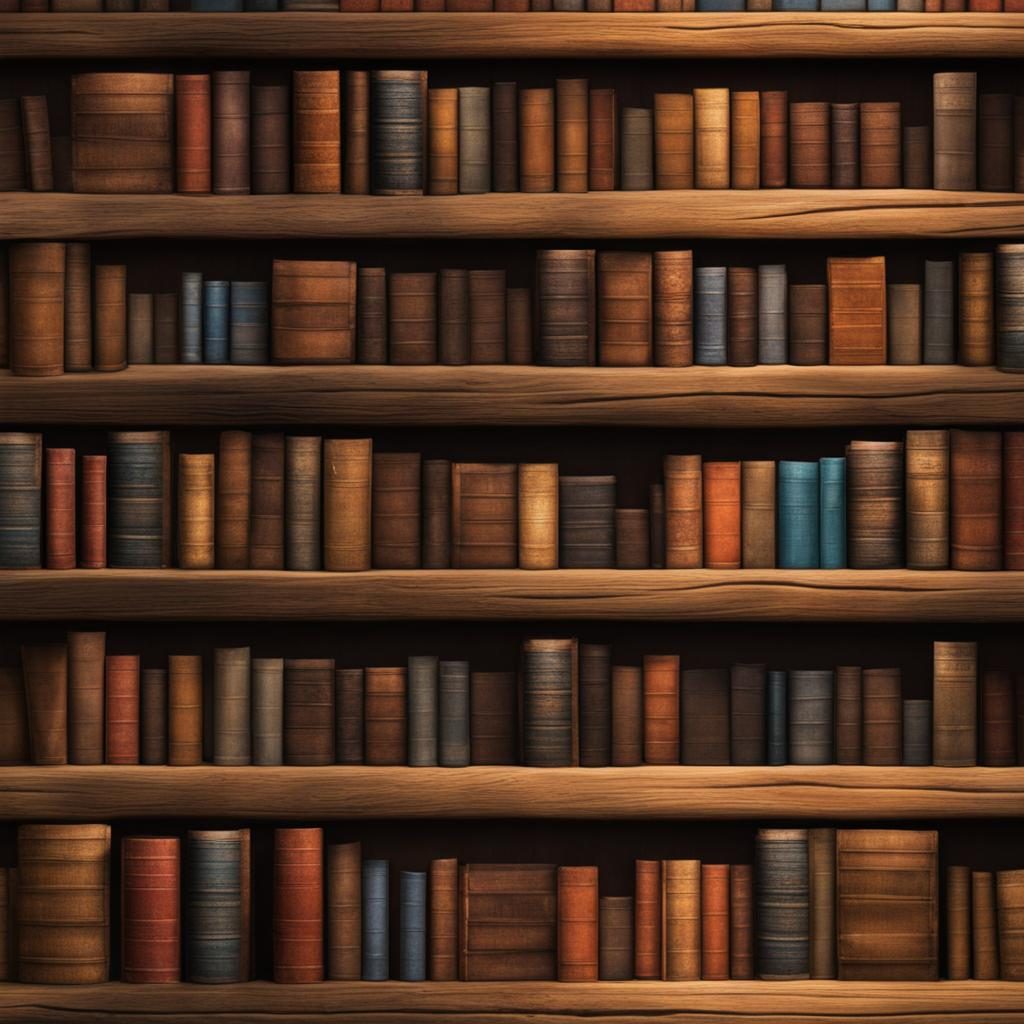 books on a shelf