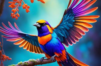 colorful bird in dream