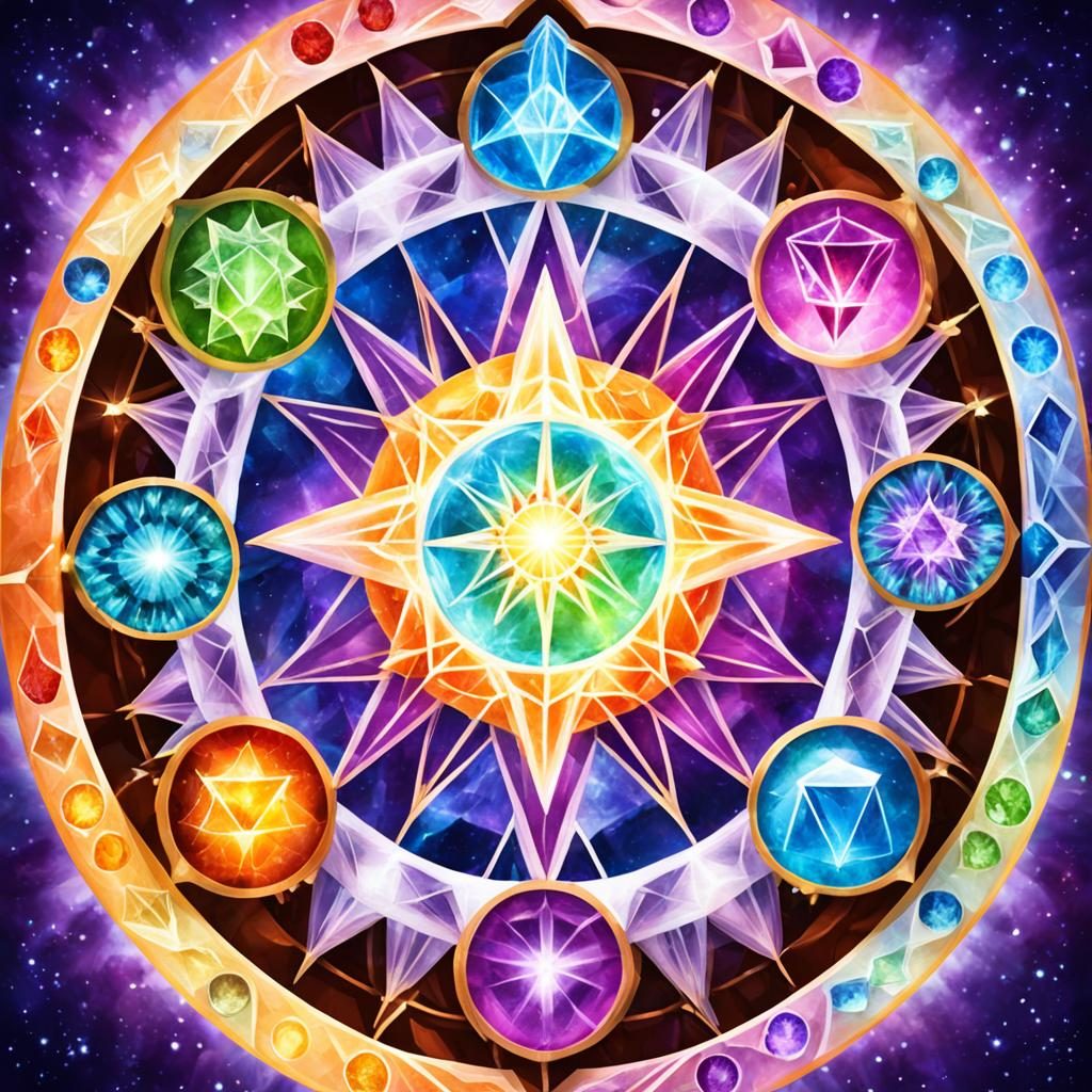 crystal grid for self-discovery