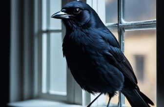 dreaming of a black bird in the house