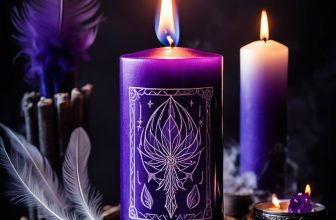 purple candle spiritual meaning