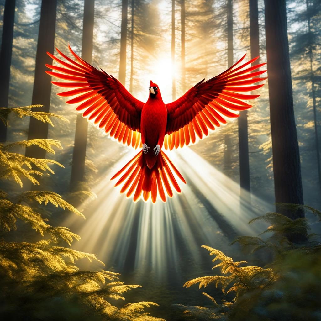 red bird spiritual meaning