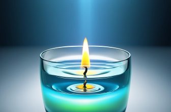 spiritual meaning candle burning and glass of water