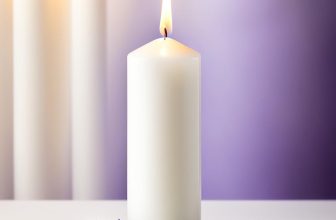 spiritual meaning of burning a white candle