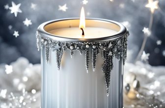 spiritual meaning of burning silver candle