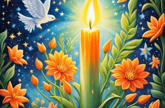 tall candle flame spiritual meaning