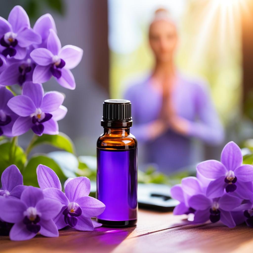 uses of violet essential oil