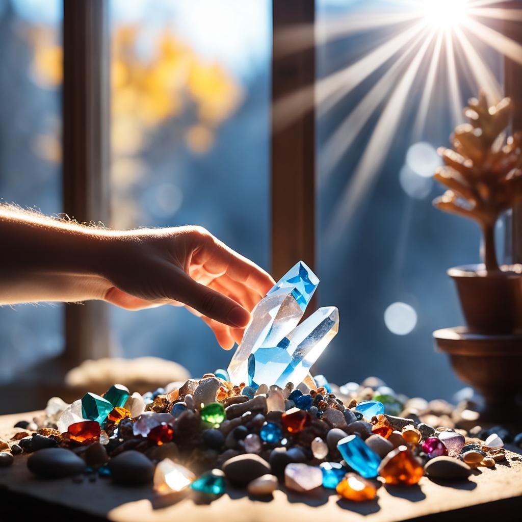 using crystals daily