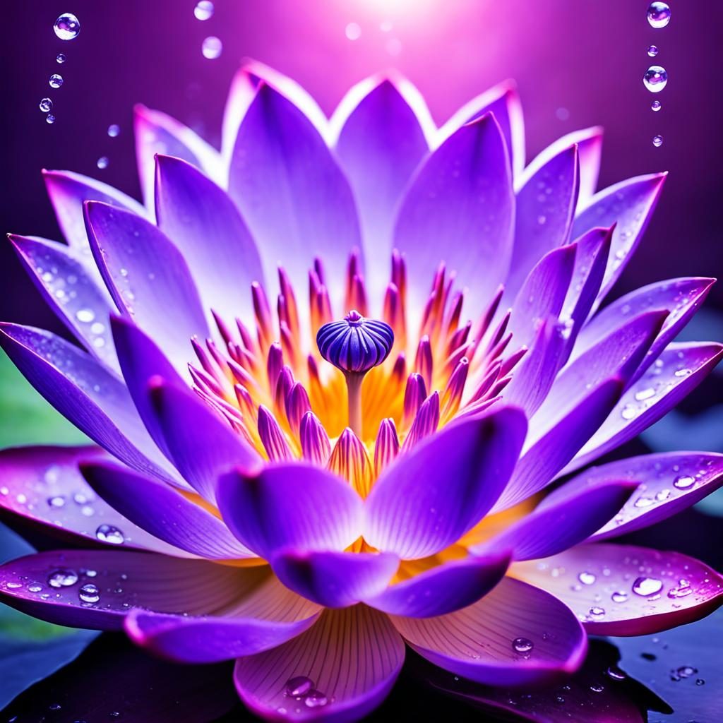 violet oil for spiritual healing