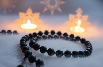 black beads necklace spiritual meaning