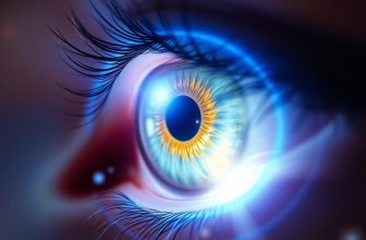 blue ring around iris spiritual meaning