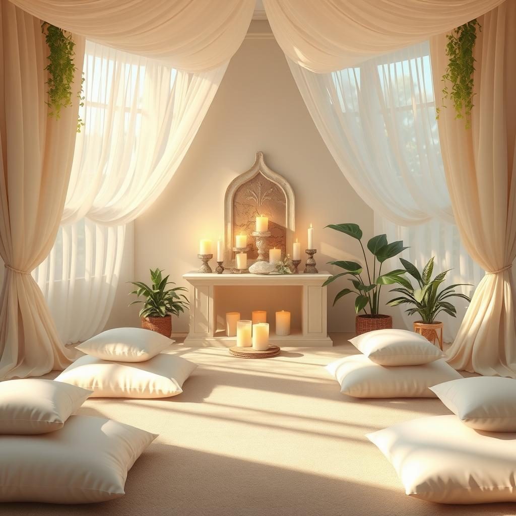 creating meditation space