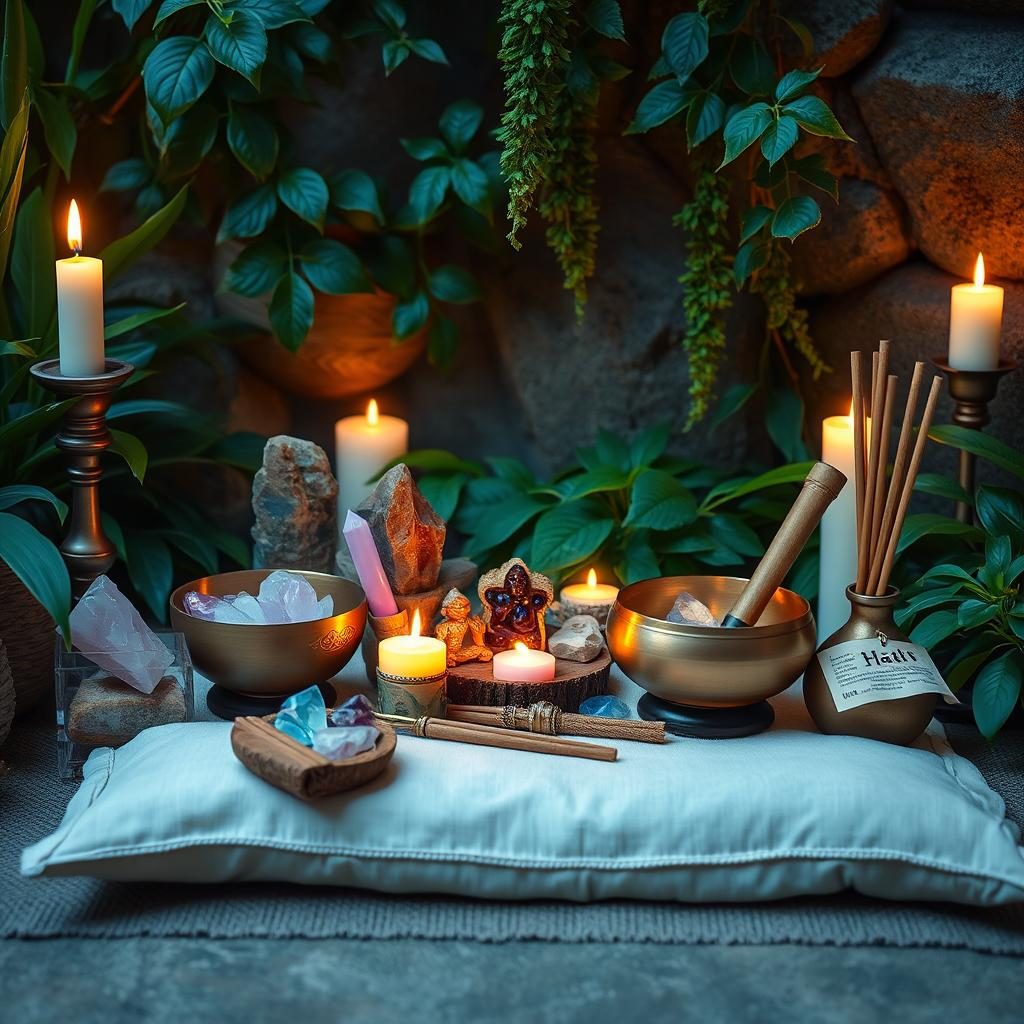 meditation tools and spiritual healing methods