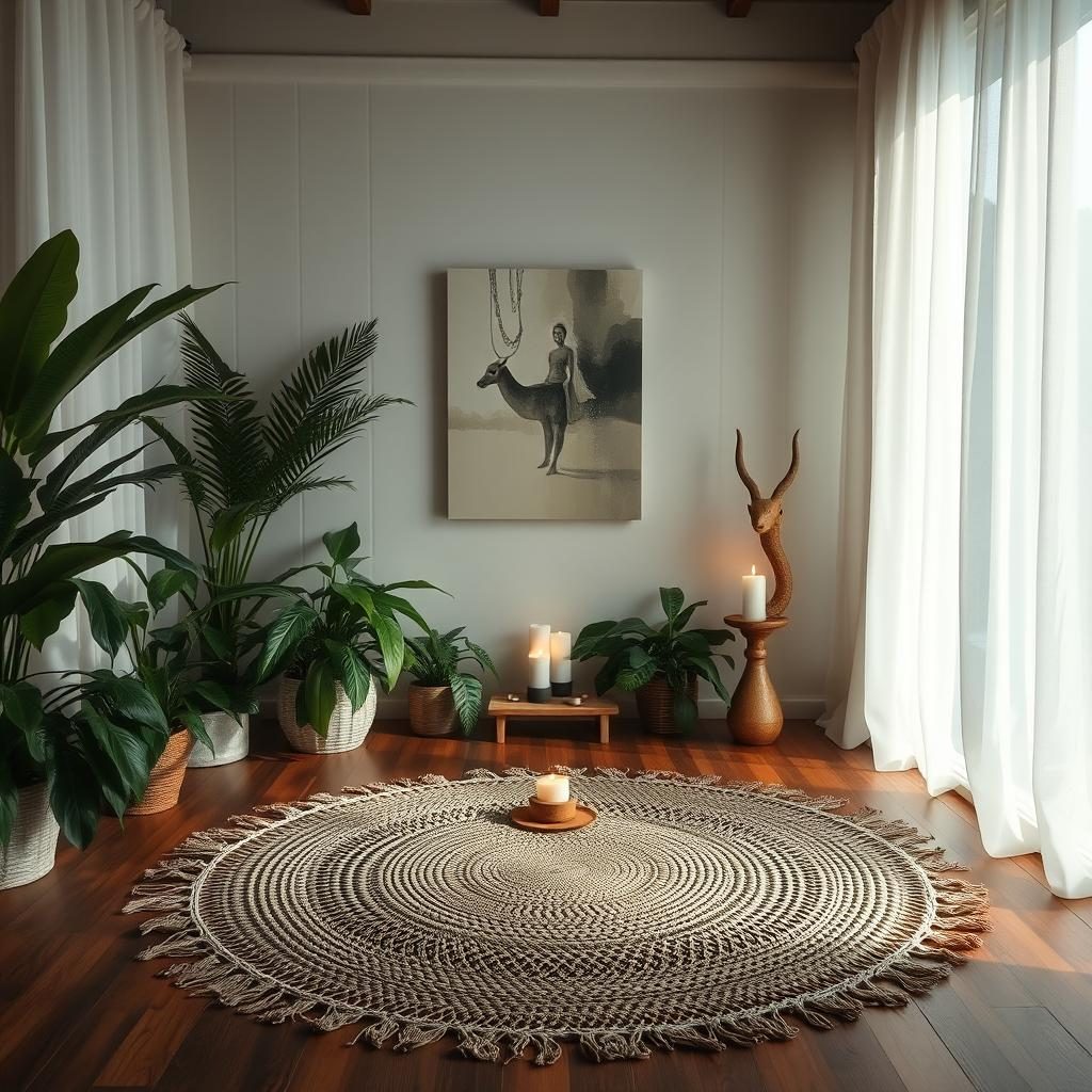 spiritual meditation space