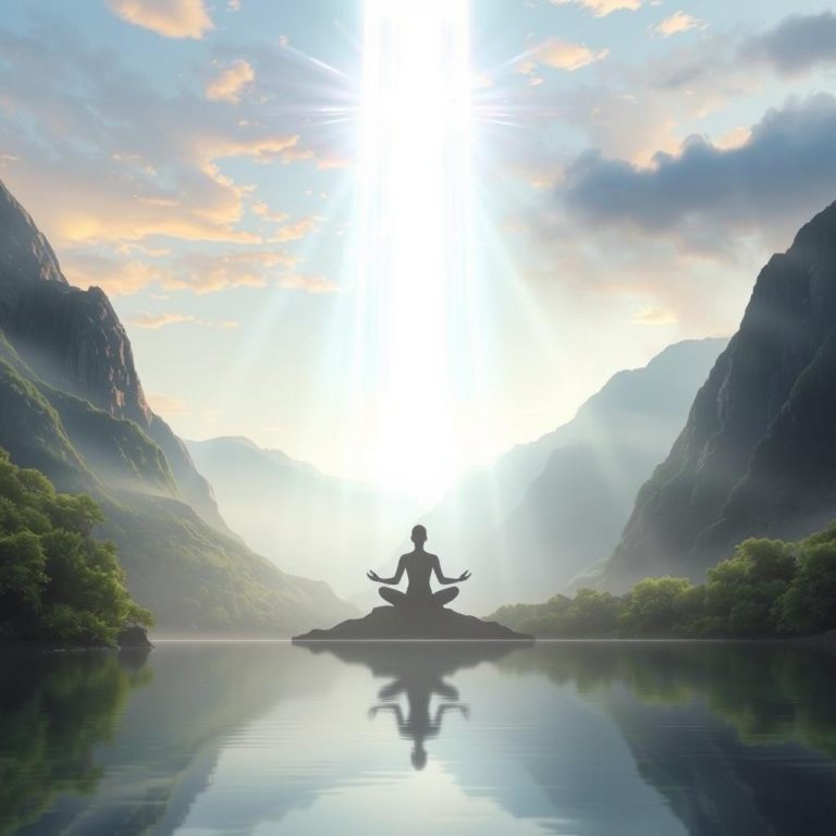spiritual meditation with god