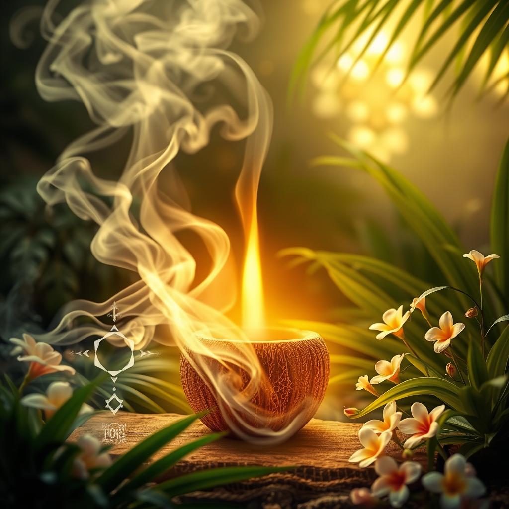 spiritual properties of coconut incense