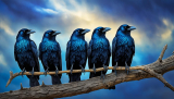5 Crows Meaning Spiritual: Unlocking the Mysteries