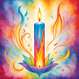 Candle Flame Jumping Up and Down Spiritual Meaning