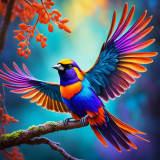 Colorful Bird in Dream Meaning & Interpretation
