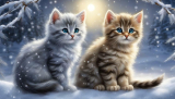 Dream of Kittens in Snow and Ice