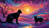 Spiritual meaning of black cat and black dog in dreams