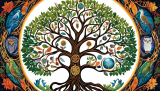 Spiritual Tapestries: Tree of Life & Animals