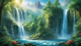Embrace Waterfall Spiritual Symbolism & Meanings